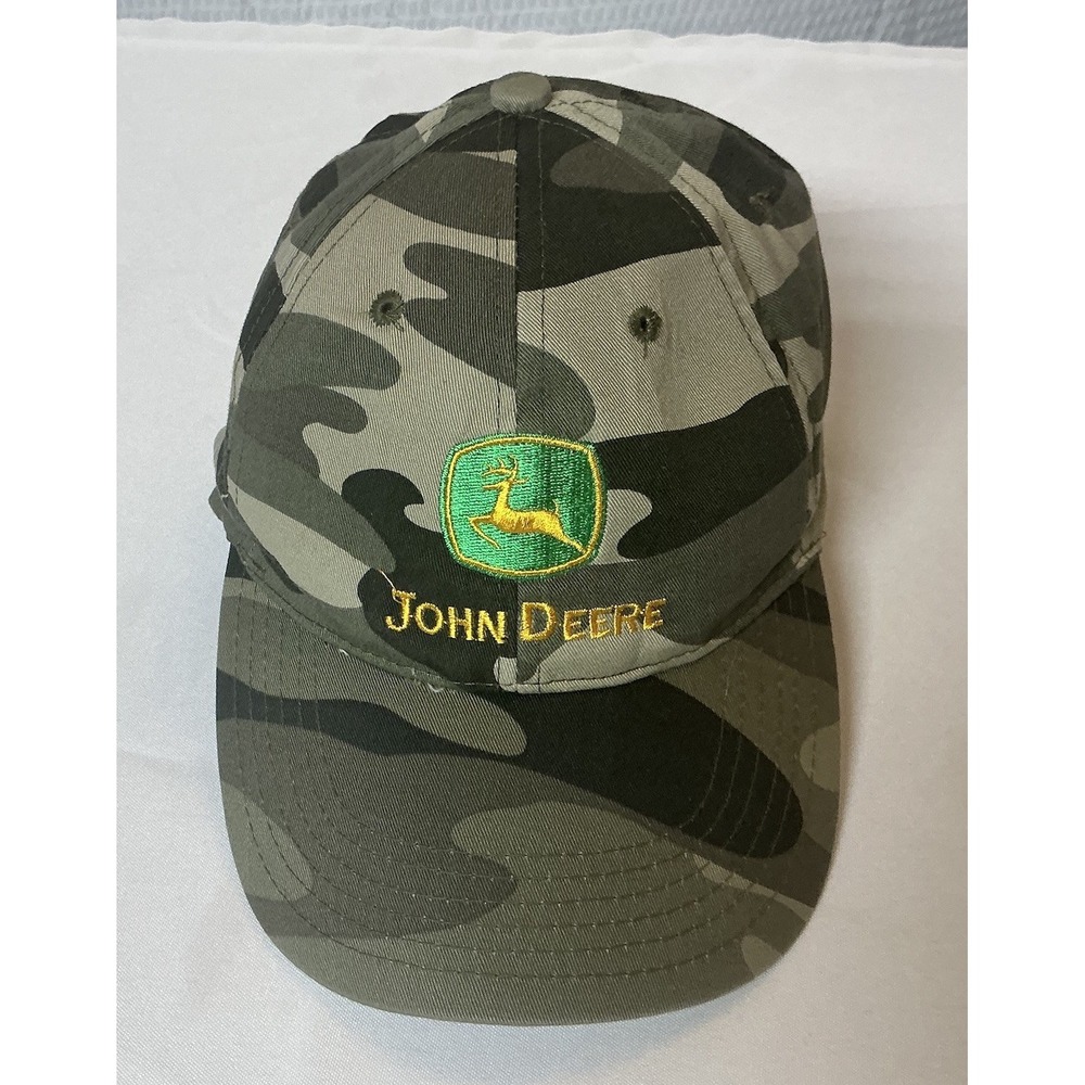 John Deere Hat Unisex Adult Farm Ranch Cowboy Country Camo Hunting Adjustable